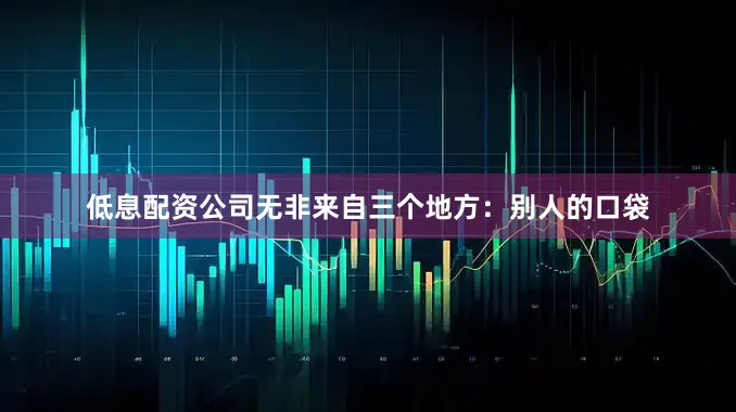 低息配资公司无非来自三个地方：别人的口袋