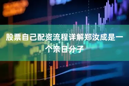 股票自己配资流程详解郑汝成是一个亲日分子